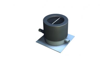 Zusammengebauter Skimmer
