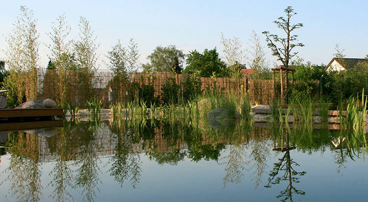 Fahrers Gärten und Schwimmteiche